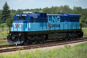 En Estonie, Operail teste sa première locomotive de fret au GNL
