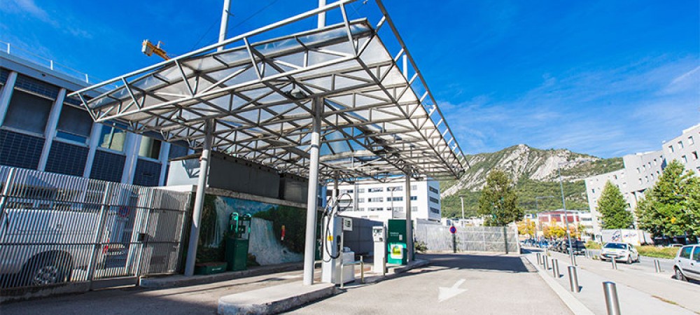 Station GNV Gaz Electricité de Grenoble GRENOBLE