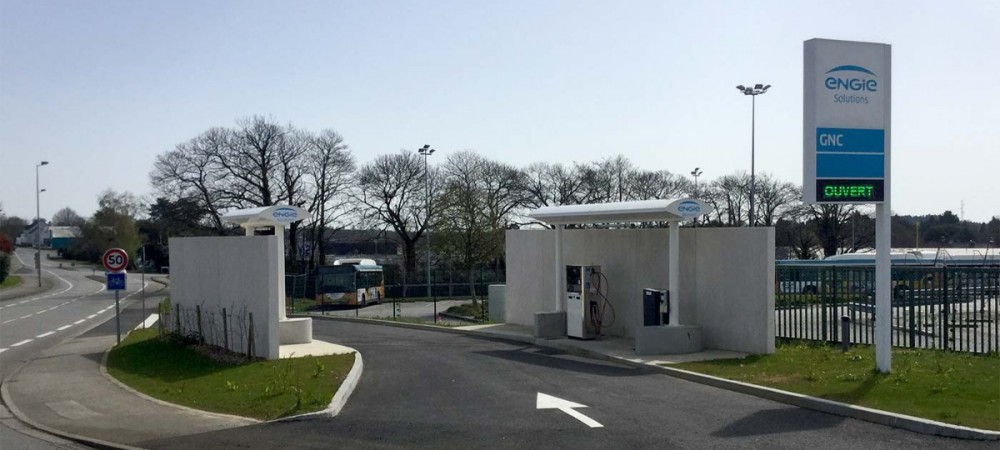 Station GNV ENGIE Solutions QUIMPER