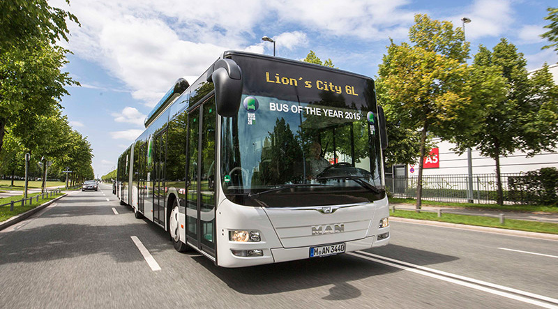 Bus GNV MAN Lion’s City CNG 
