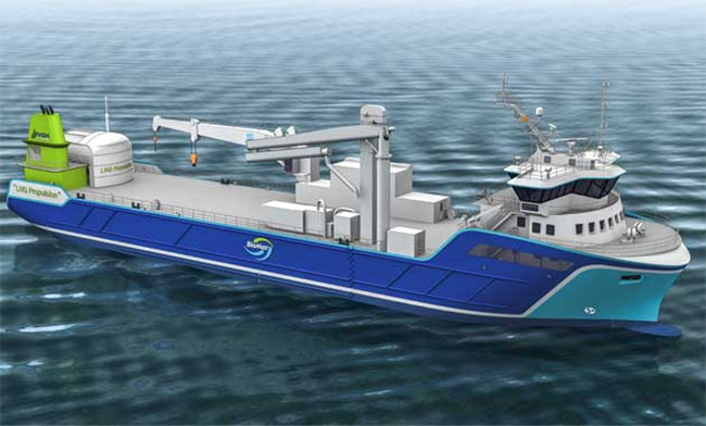 BioMar commande un navire GNL motoris par Rolls Royce