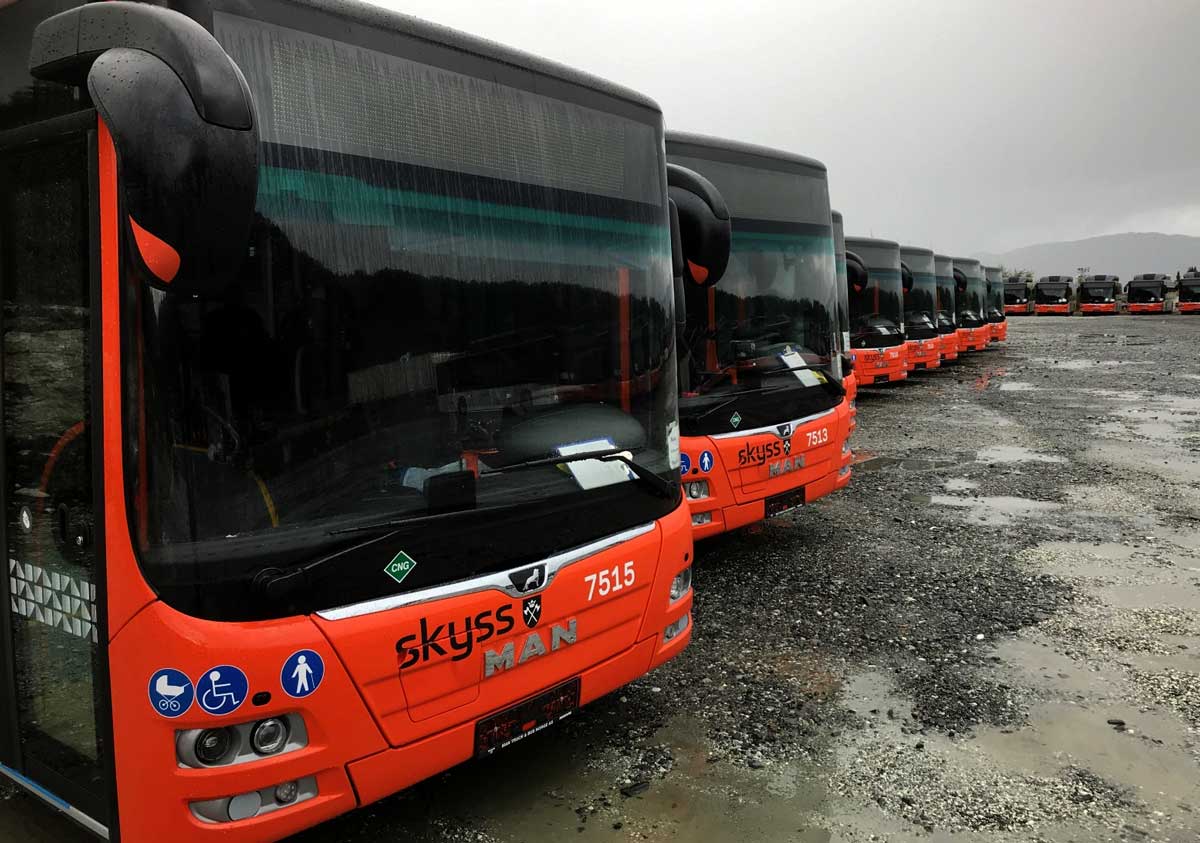 En Norvège, la ville de Bergen fait rouler ses bus au biogaz