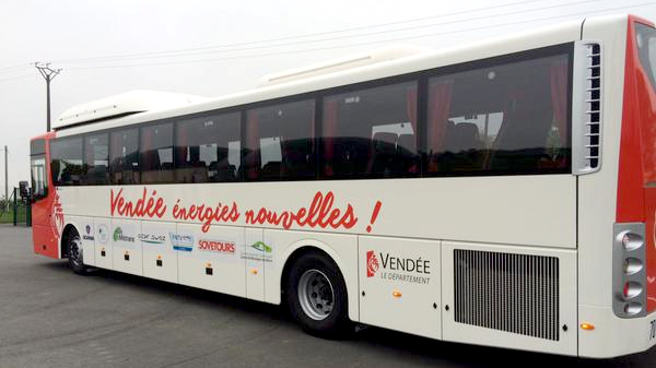 La Vende va exprimenter un bus interurbain au biomthane avec Scania