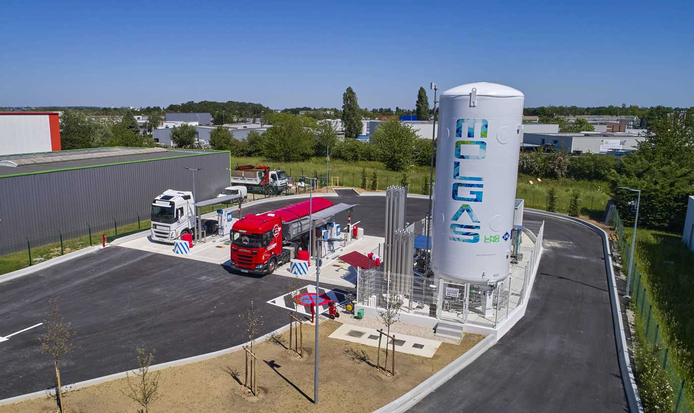Molgas ouvre une nouvelle station GNL/GNC en Ile-de-France