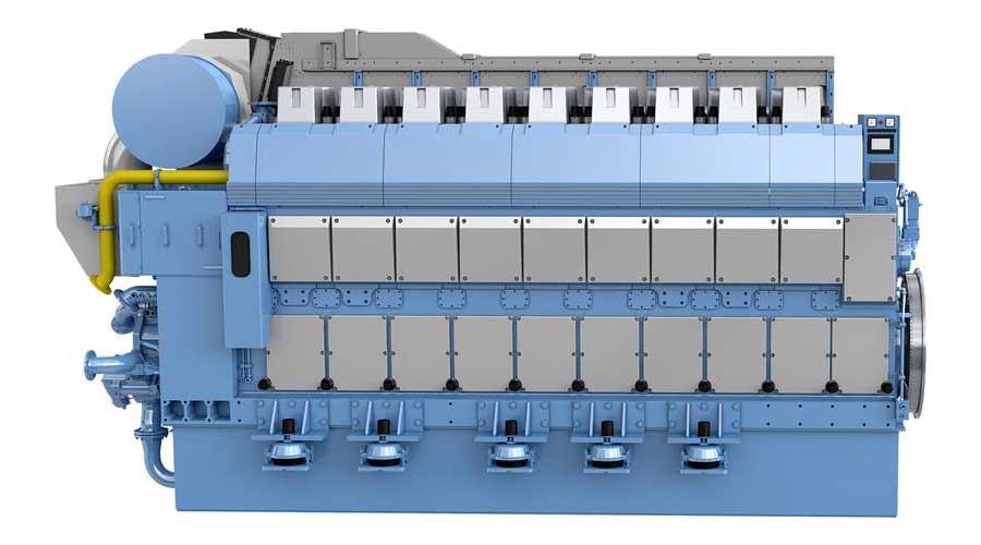 Rolls-Royce vient de lancer le moteur marin GNL Bergen B36:45