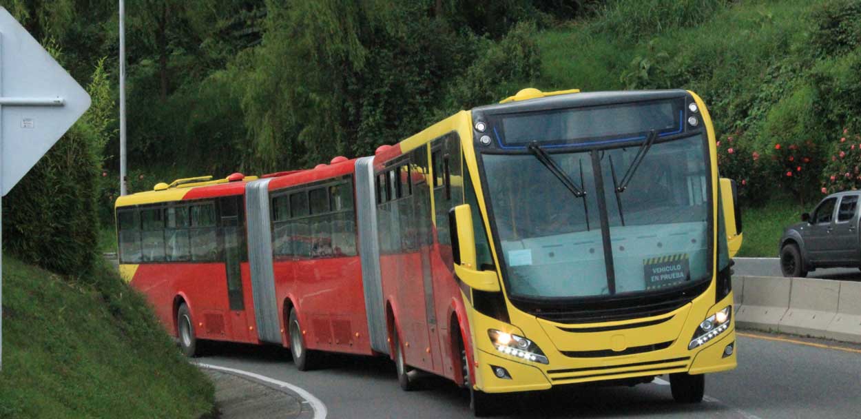 Bus GNV : commande record pour Scania à Bogota