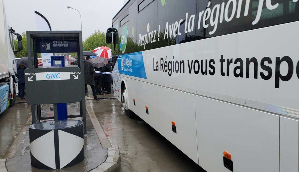 Villefranche-sur-Saône : la station GNV AS 24 officiellement inaugurée