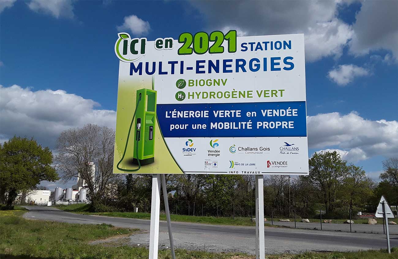 Challans : une sixième station bioGNV en Vendée d'ici fin 2021