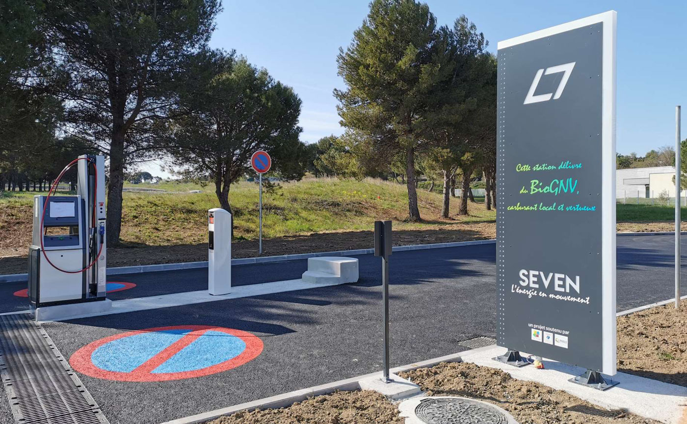 Occitanie : inauguration officielle pour la station BioGNV SEVEN de Pézenas