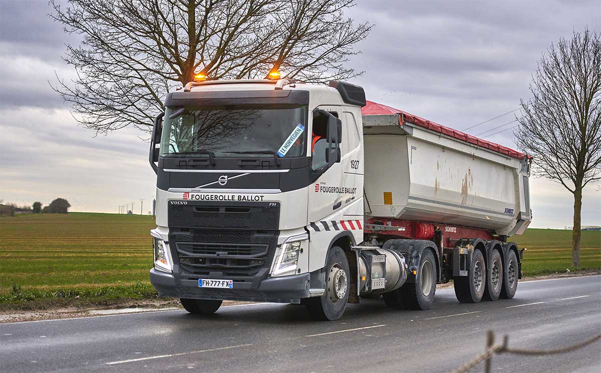 Eiffage utilise des camions GNV pour le chantier du Grand Paris